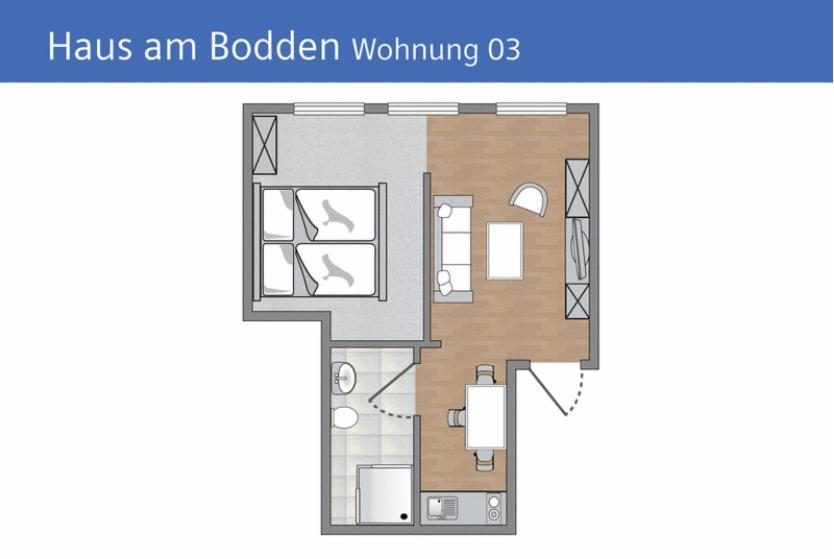 Haus Am Bodden Apartamento Groß Zicker Quarto foto